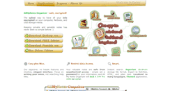 Desktop Screenshot of encrypted-notes-software.vladonai.com