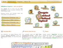 Tablet Screenshot of encrypted-notes-software.vladonai.com