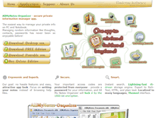 Tablet Screenshot of private-information-manager.vladonai.com
